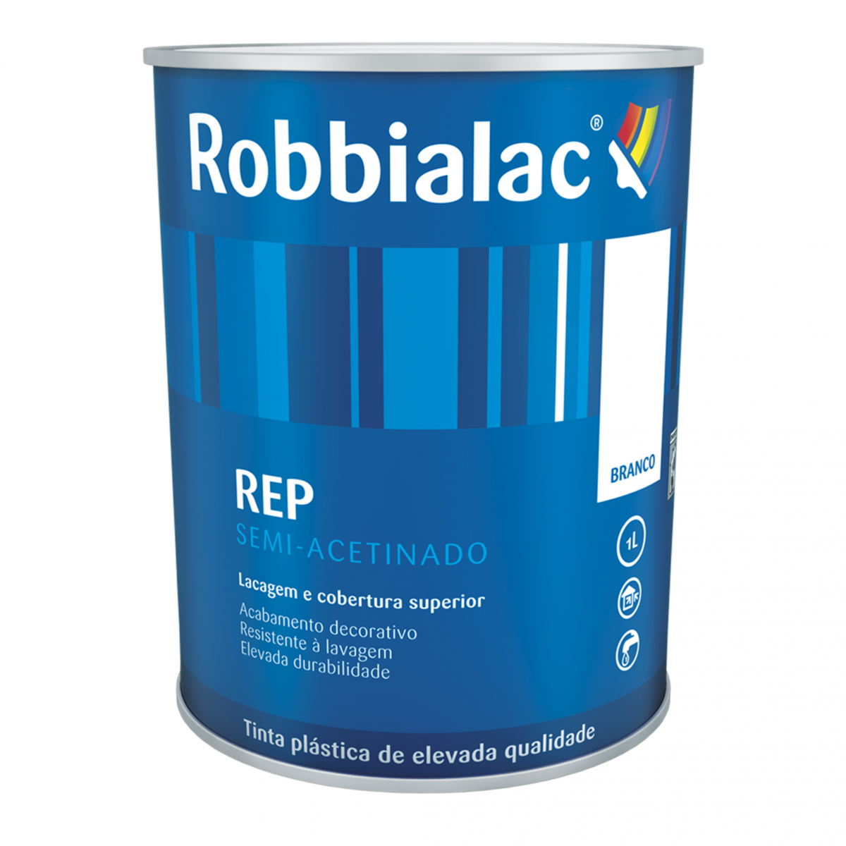 Rep Tinta Plástica Lisa Semi Acetinado Robbialac 03589 2 Armazéns Reis